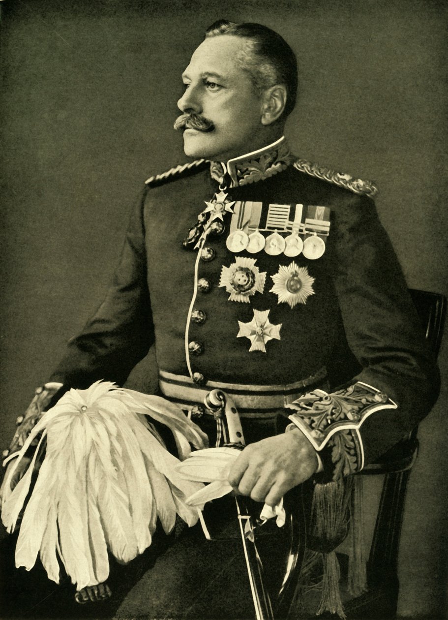 道格拉斯-海格元帅，K.C.B."，19世纪末-20世纪初，约1920年。 作者 罗素和儿子