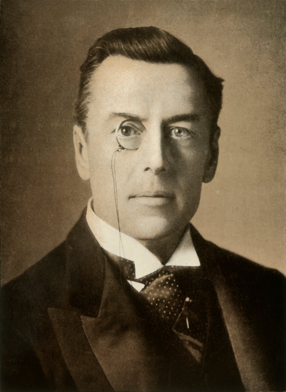 Rt. Hon. Joseph Chamberlain, M.P., Secretary for the Colonies", 1900. 作者 罗素和儿子