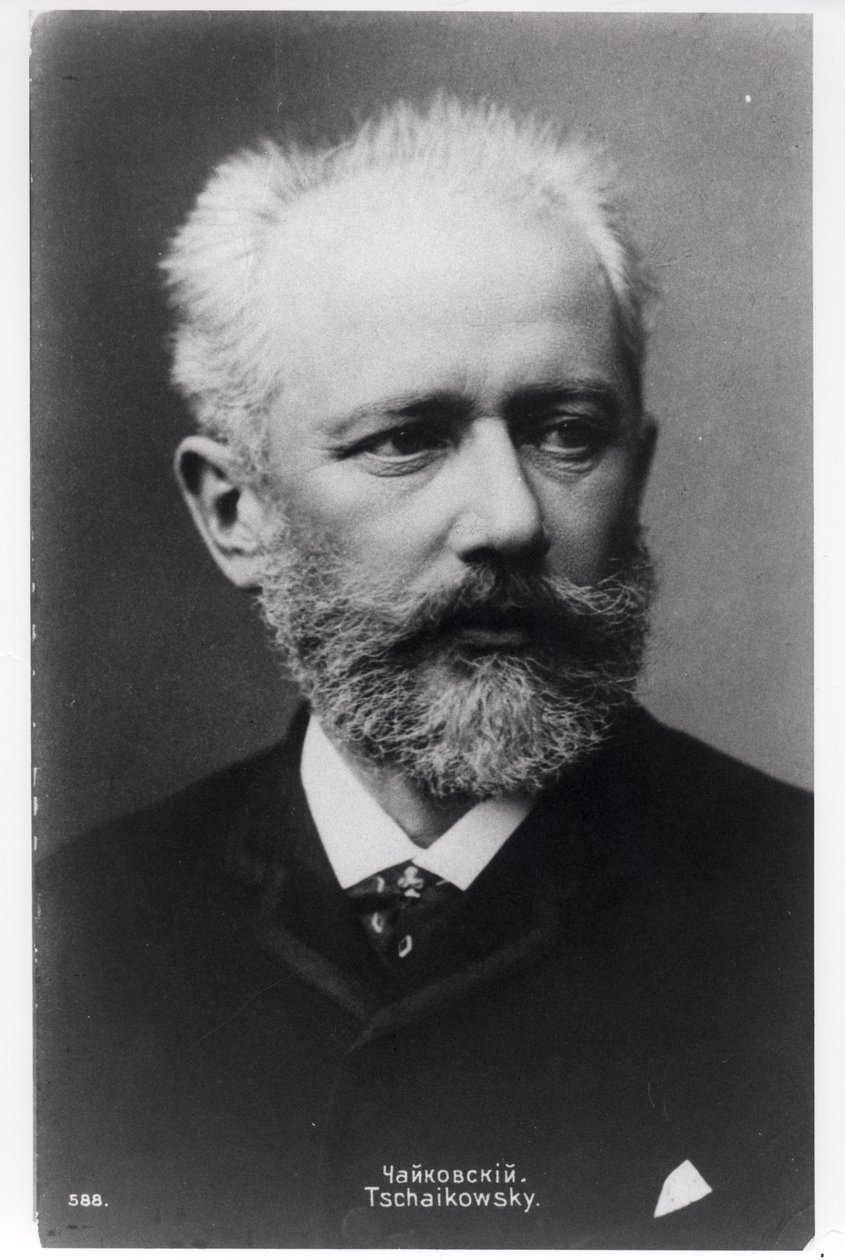 Piotr Ilyich Tchaikovsky（1840-93） 作者 俄罗斯摄影师