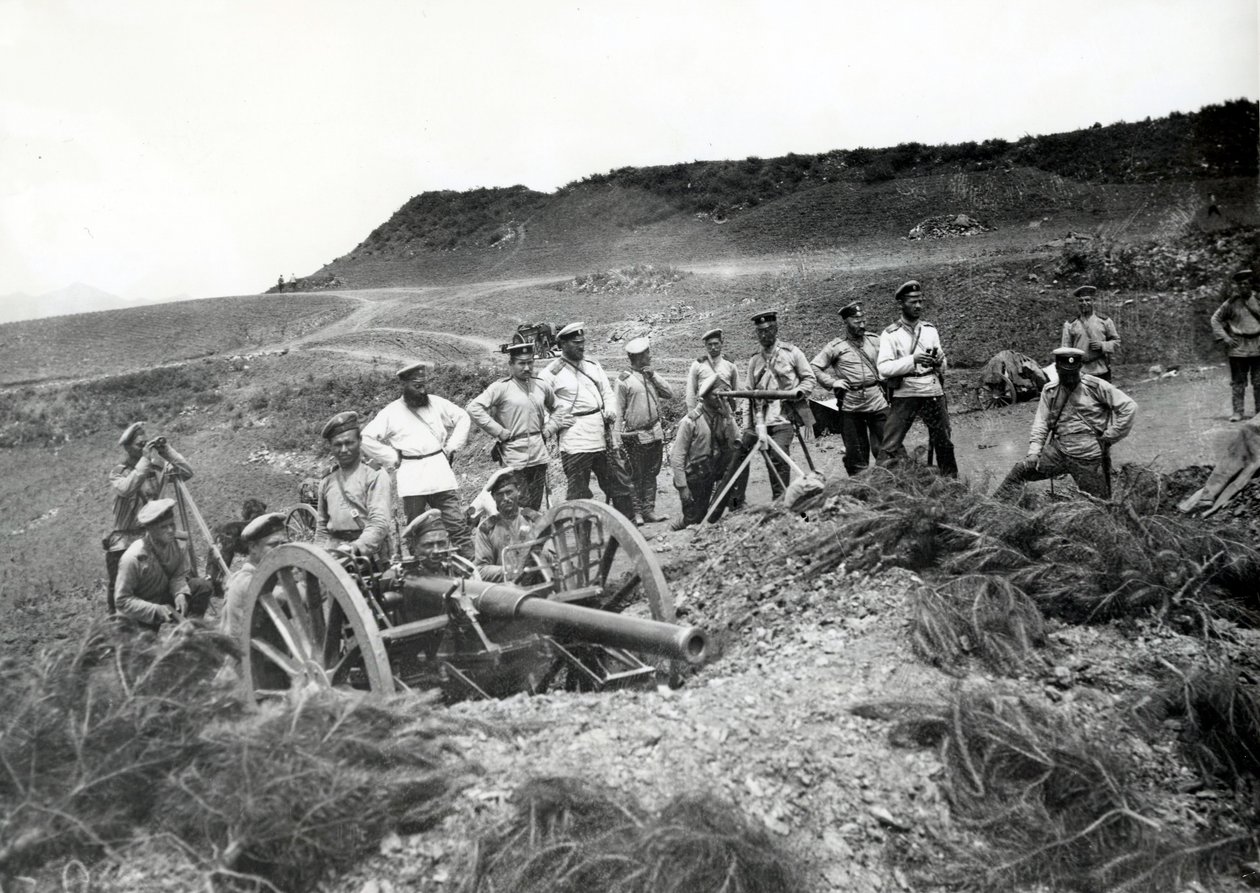 1904年日俄战争期间的俄罗斯军队 作者 俄罗斯摄影师