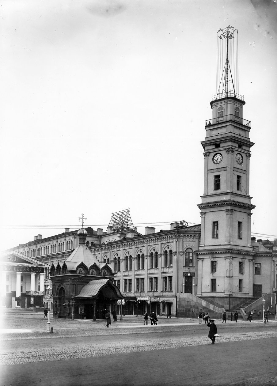 杜马，圣彼得堡，1890年代 作者 俄罗斯摄影师