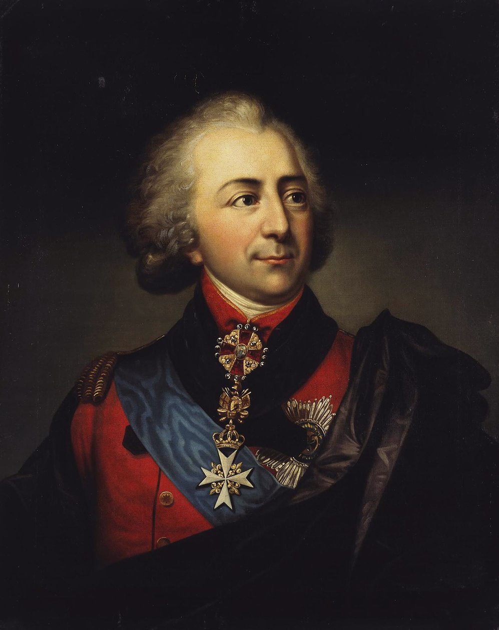 Ivan Pavlovich Kutaysov的肖像 作者 俄语学校