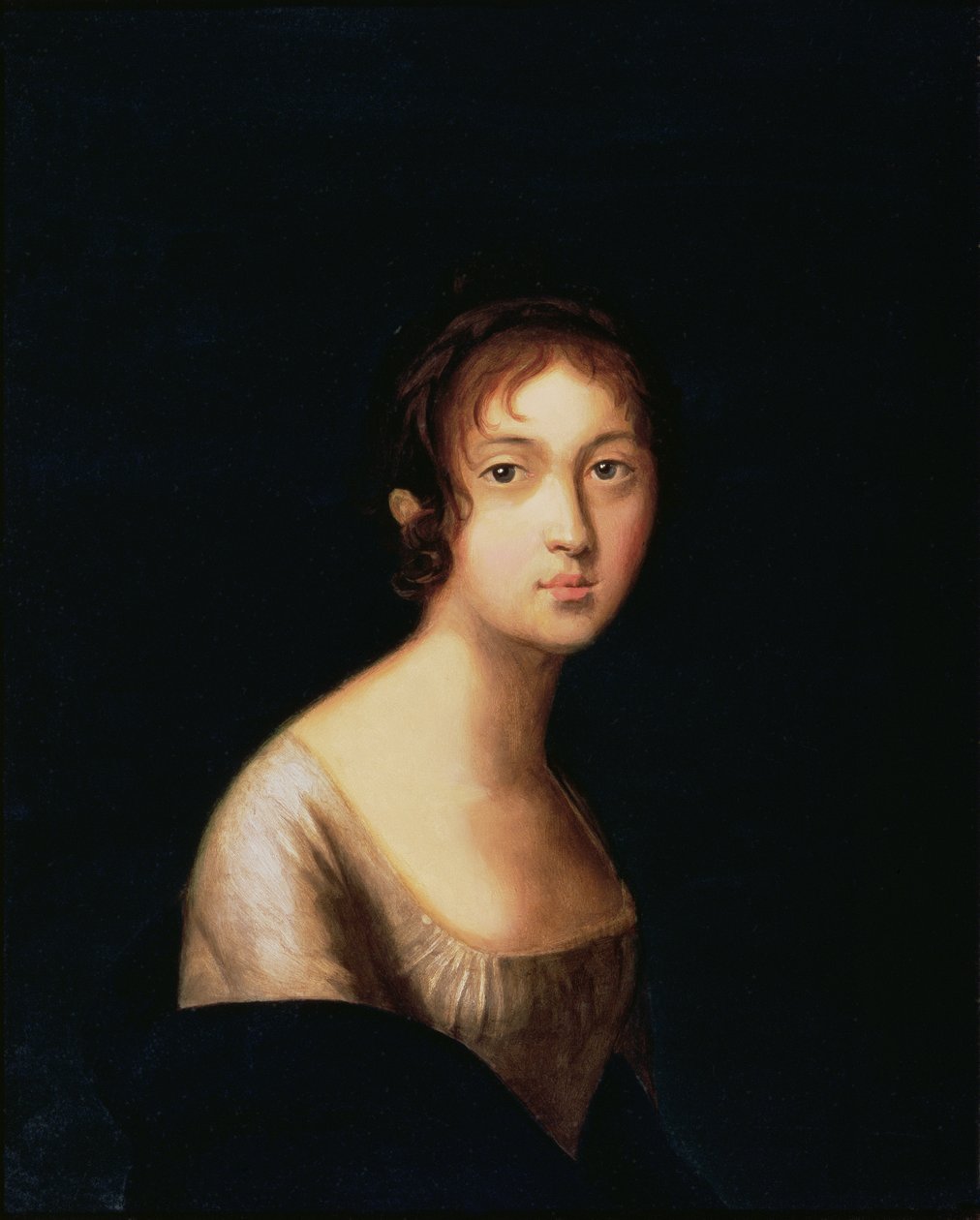 纳塔利娅Goncharova，1820年代的肖像 作者 俄语学校
