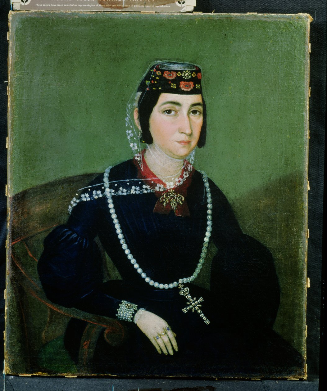 Salome Chavchavadze公主的肖像 作者 俄语学校