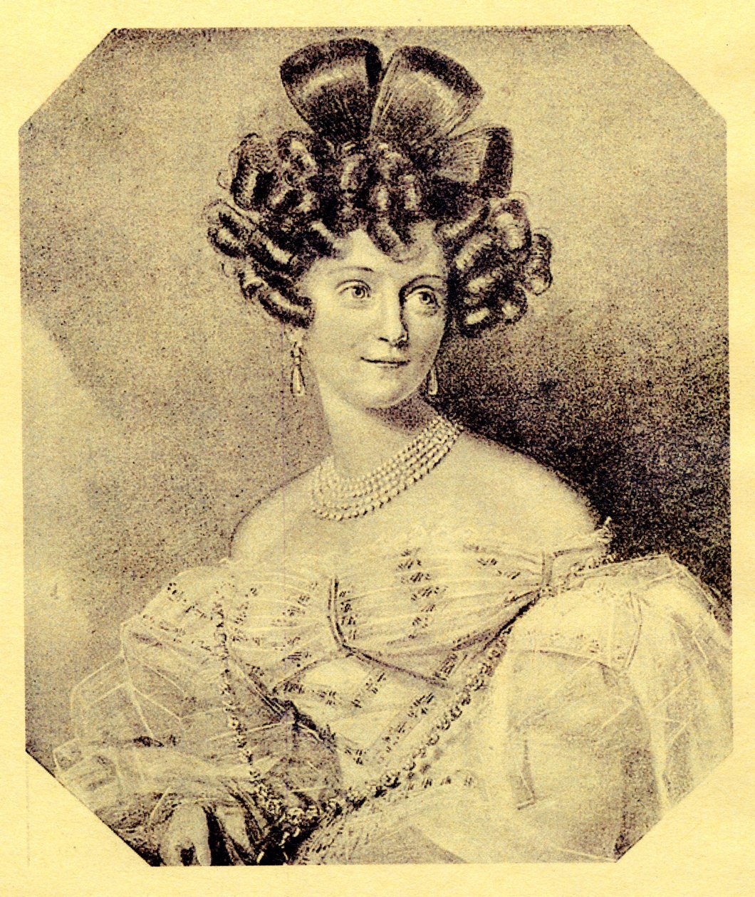 公主Carolyne zu Sayn-Wittgenstein，1840年 作者 俄语学校