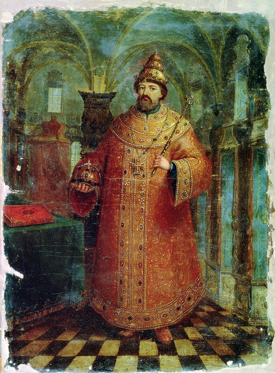 Tsar Ivan Alexeevich V（1666-96） 作者 俄语学校