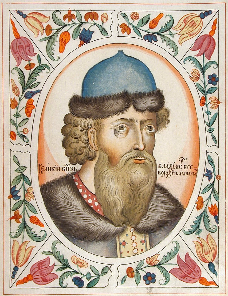 基辅的沙皇弗拉基米尔二世·莫诺马赫（Thomas Vladimir II） 作者 俄罗斯大师