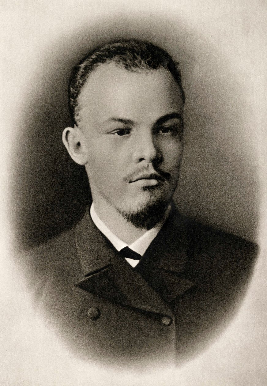 列宁（Vladimir Ilyich Ulyanov）说 作者 俄罗斯摄影师