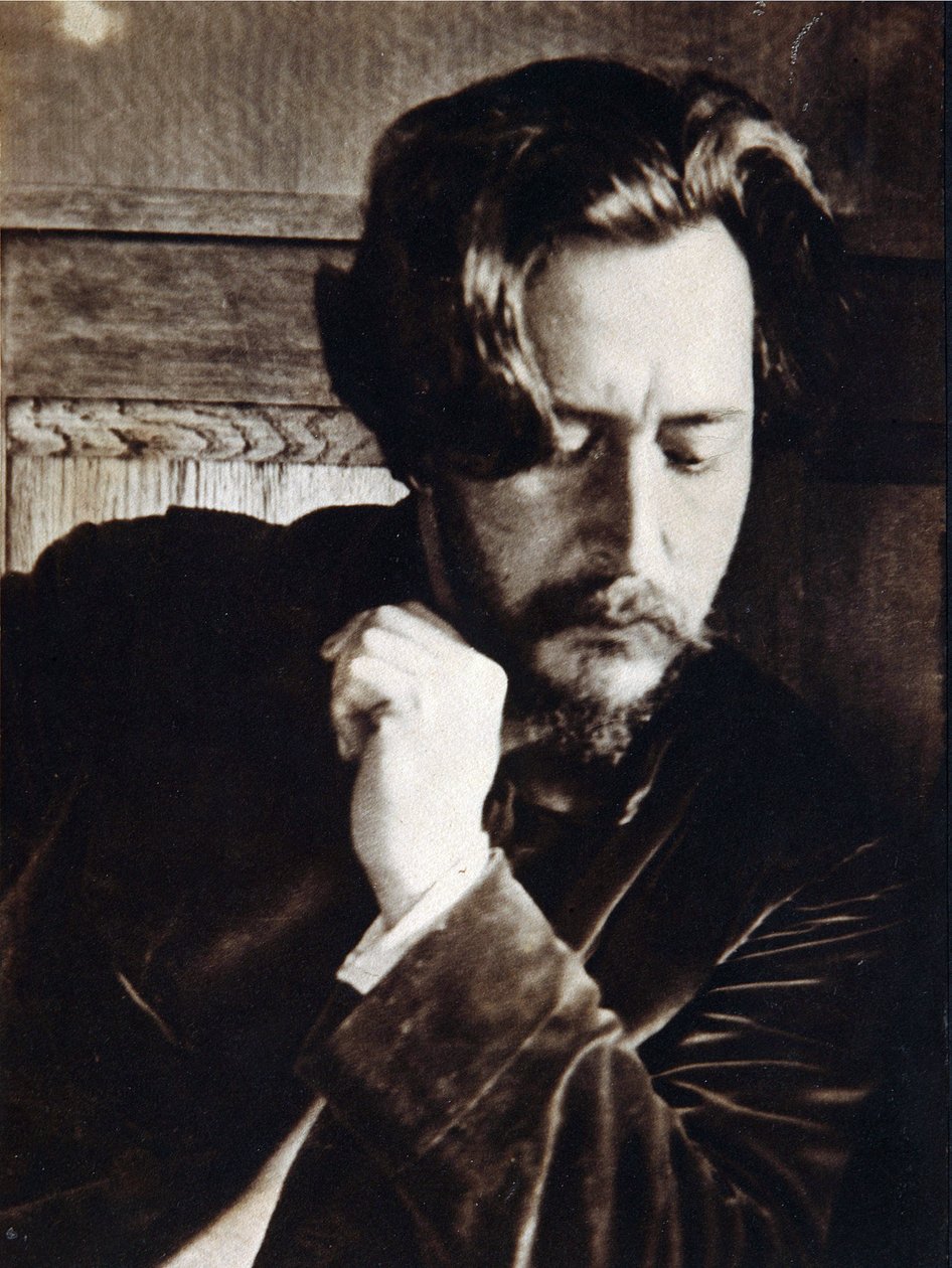 作家列昂尼德-尼古拉耶维奇-安德烈耶夫（Leonid Nikolaievich Andreyev）（1871-1919 年）肖像，20 世纪（照片） 作者 俄罗斯摄影师