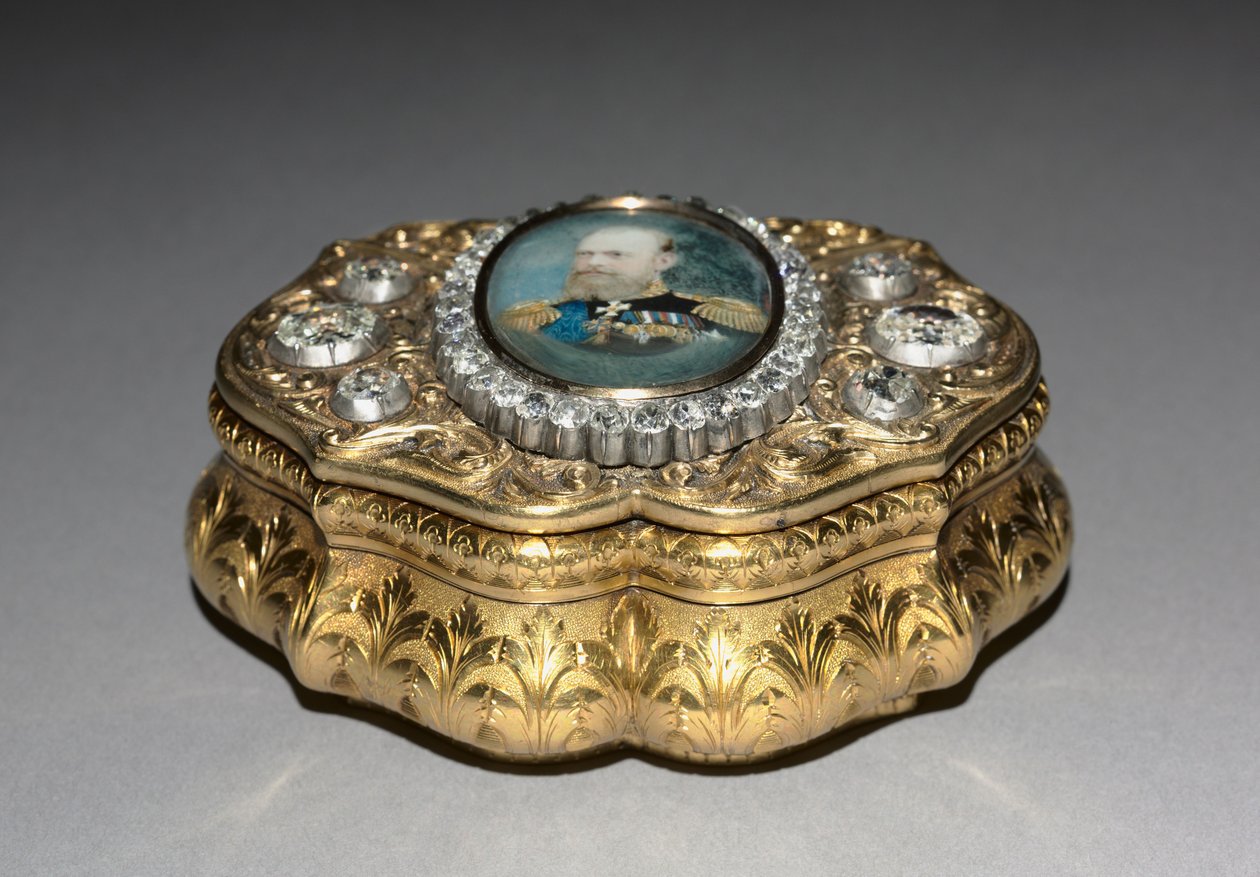 盒子，高夫特（c。1850）制造 作者 俄语学校