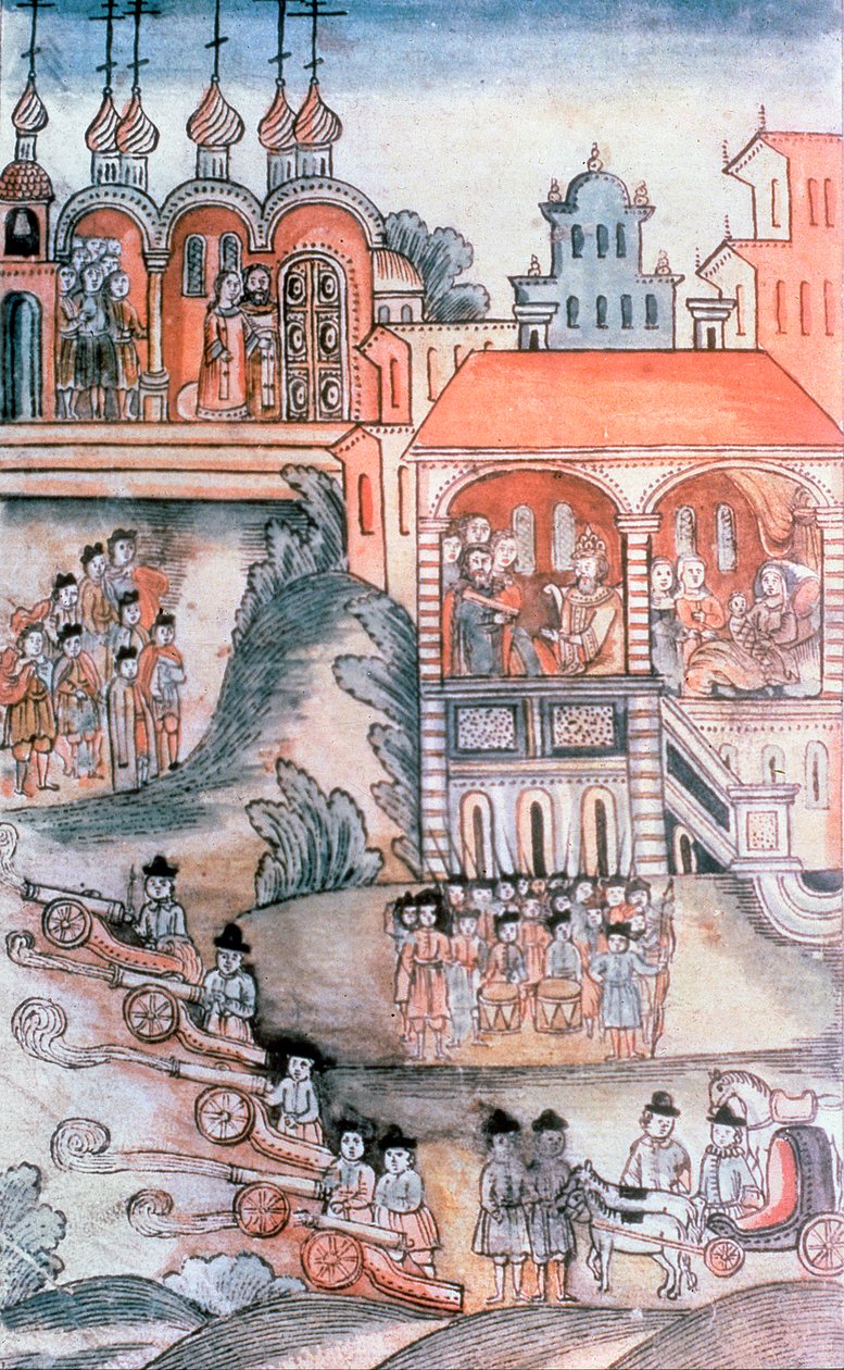 庆祝彼得一世（1672-1725）的诞生 作者 俄语学校