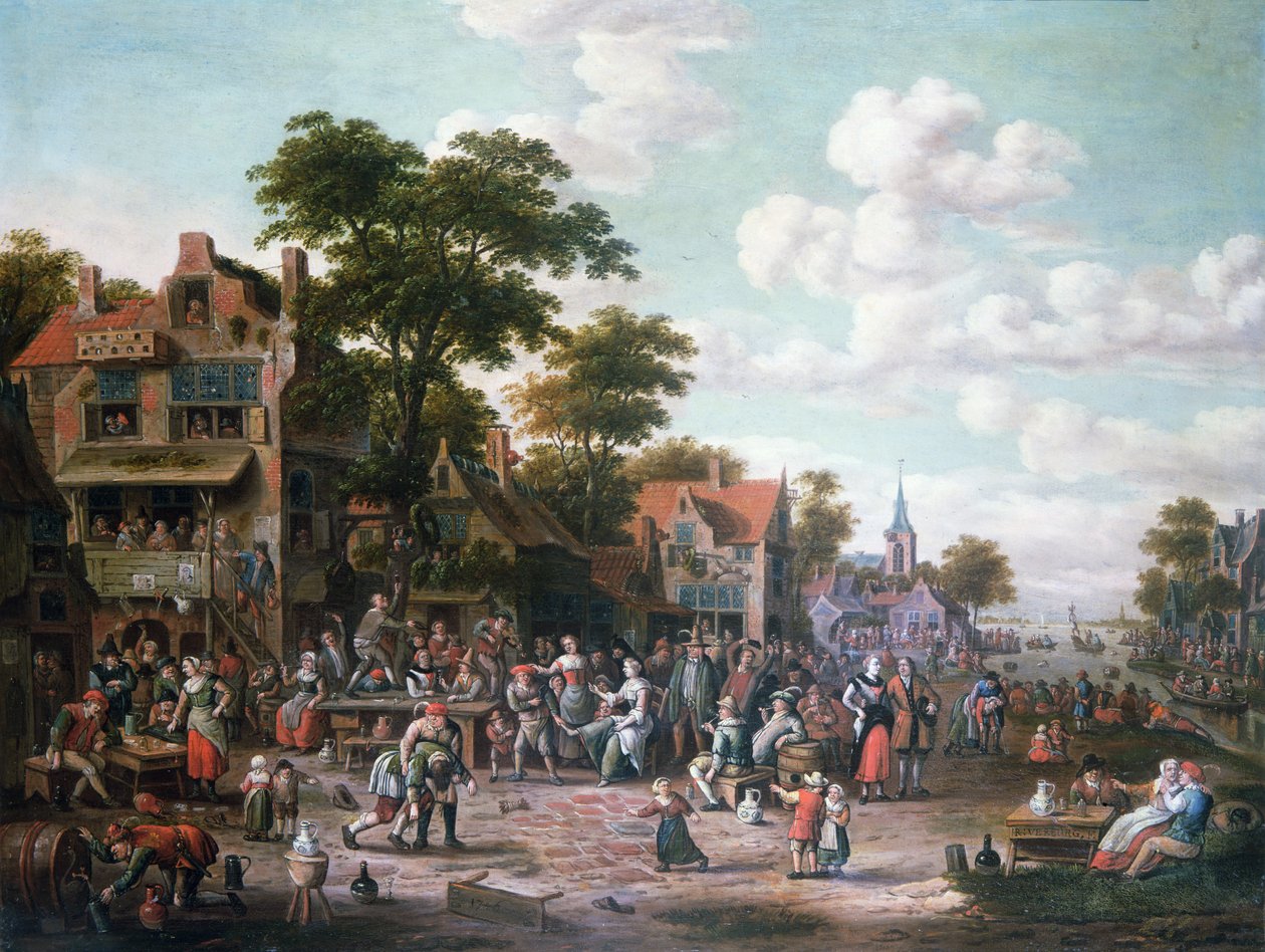 乡村节，1716年 作者 罗格（Rutger Verburgh）