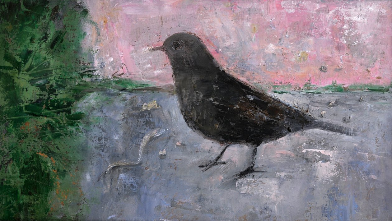 2008年早鸟（木材油） 作者 露丝·艾迪纳尔