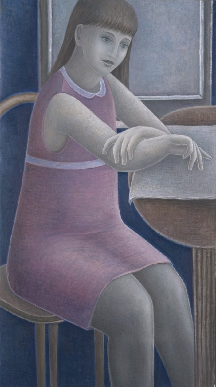 年轻女孩阅读，2008年 作者 露丝·艾迪纳尔