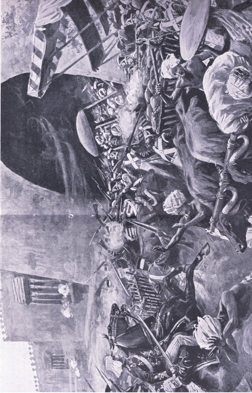 印度叛变：他们如何努力镇压印度斯坦的起义，1915年英国陆地和海上战役的插图 作者 贝格