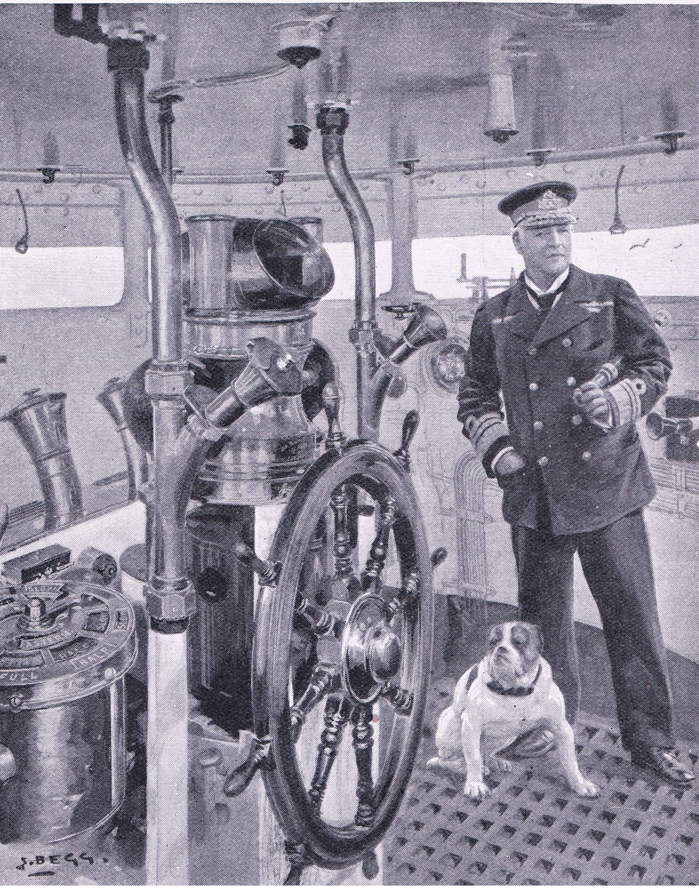 与他最喜欢的Bulldog-Gloria一起，来自着名生活的Cassells Romance，c.1940 作者 贝格