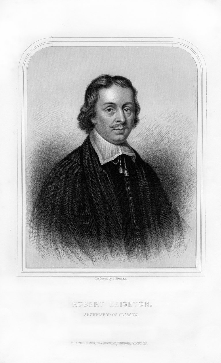 罗伯特·莱顿（Robert Leighton），苏格兰主教，1870年。 作者 弗里曼