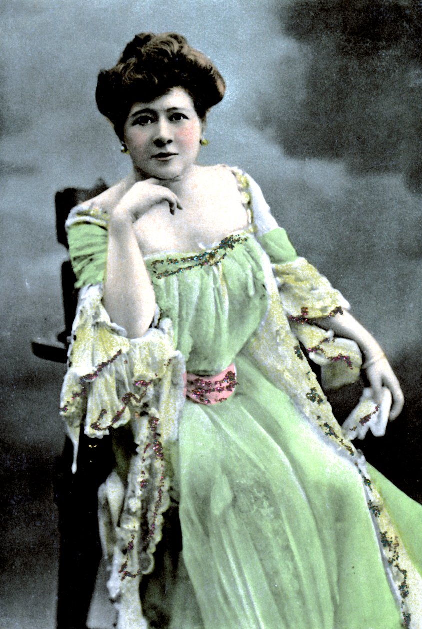 Marie Tempest 1864-1942，英国歌手和女演员，1905年。 作者 S希尔德斯海默公司