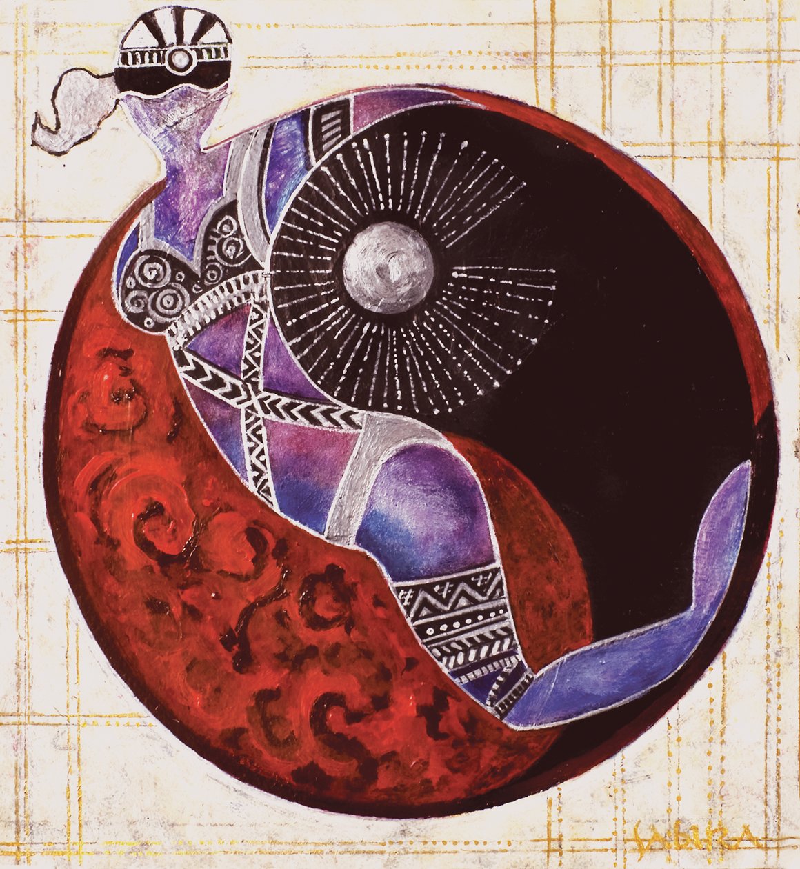白羊座 - 天秤座，2009年 作者 赛比拉·曼尼克