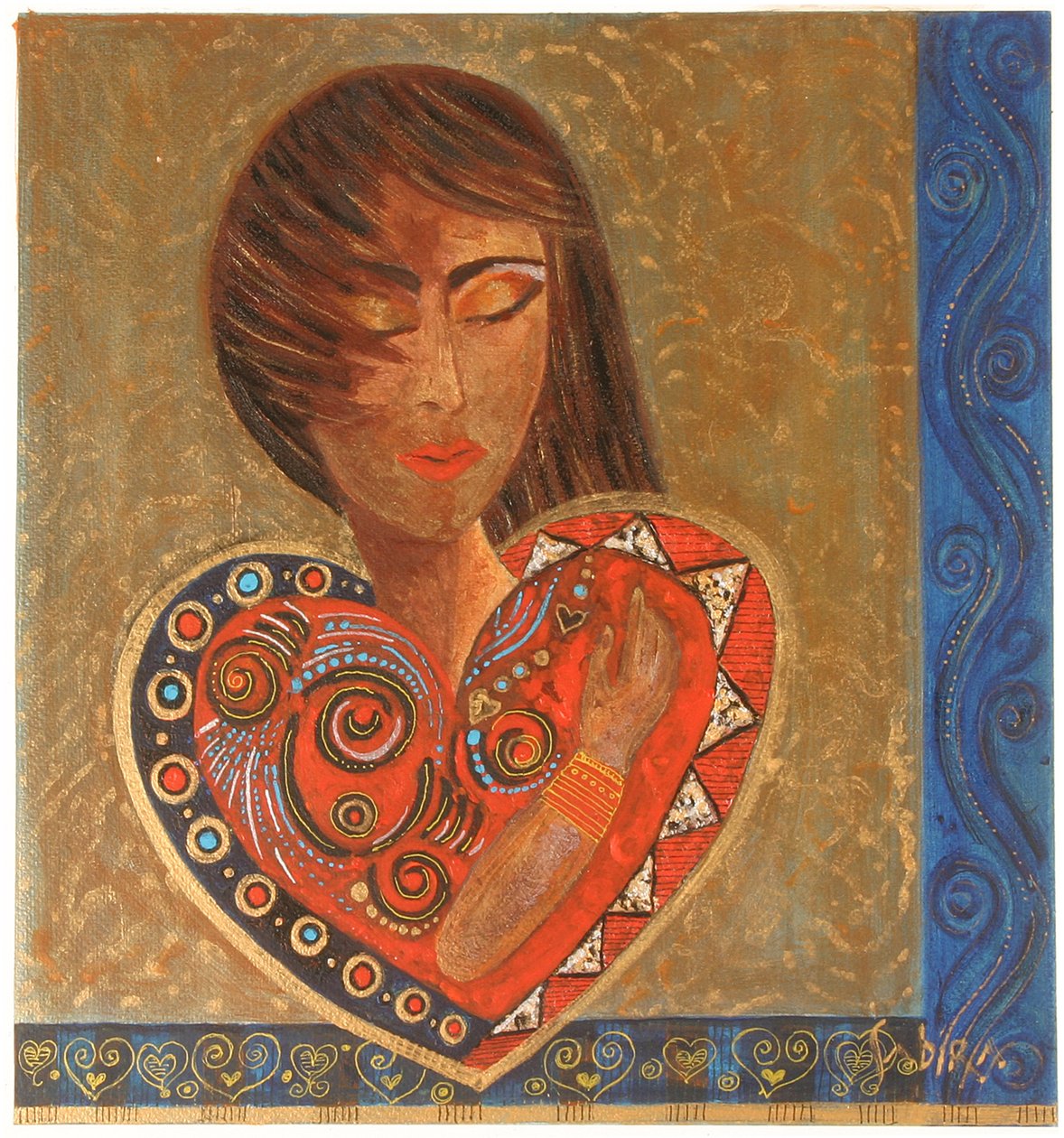 Hand on Heart，2007 作者 赛比拉·曼尼克