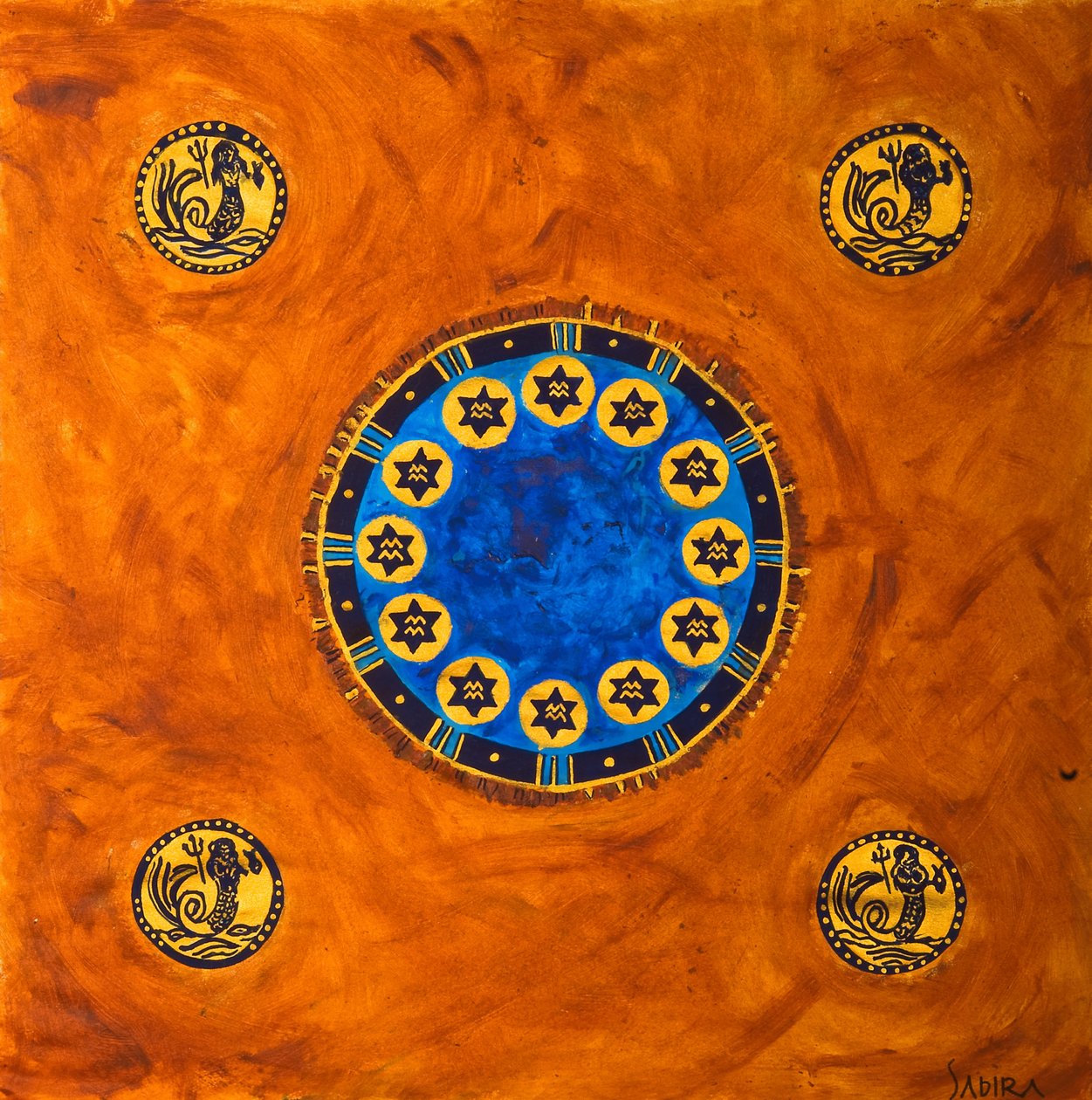 海王星，2008年 作者 赛比拉·曼尼克