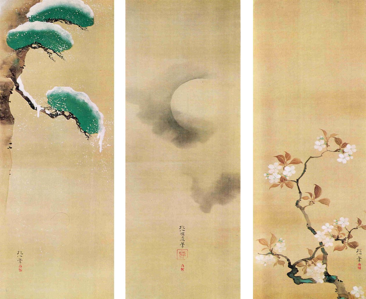 卷轴 作者 酒井保一