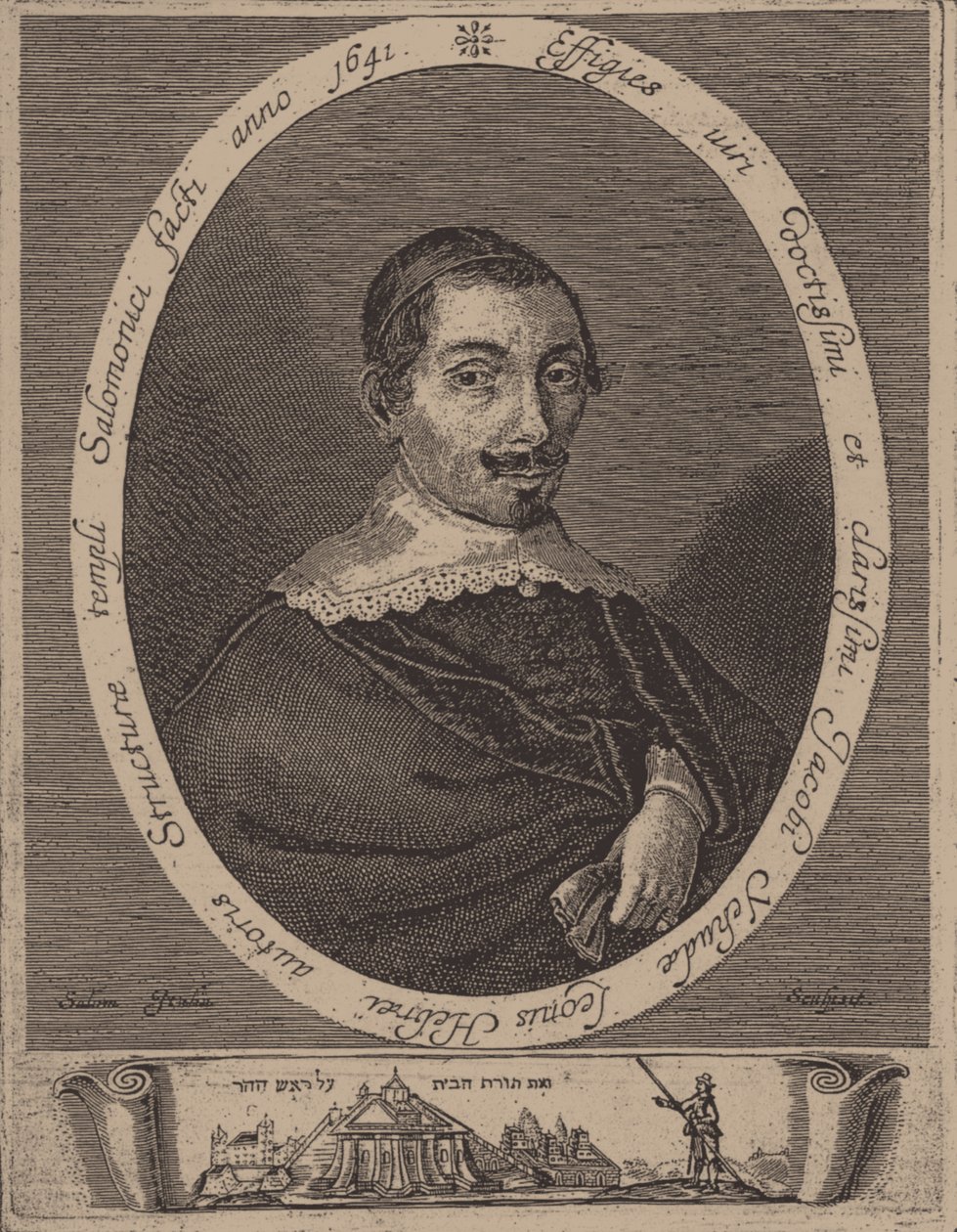 雅各布-犹大-莱昂1602-1675年的画像 作者 Salom Italia
