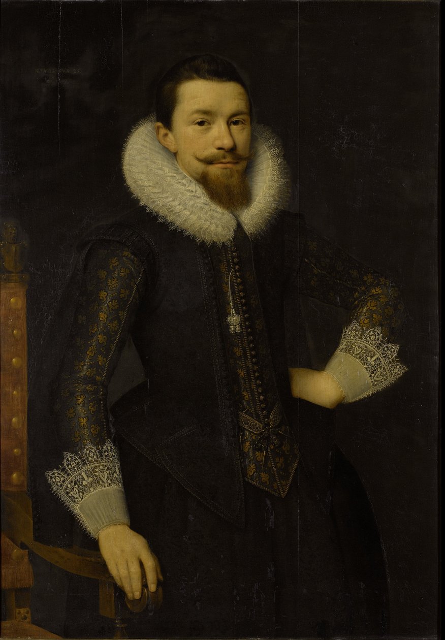 Pieter Boudaen Courten的肖像（1594-1668） 作者 所罗门·梅达奇