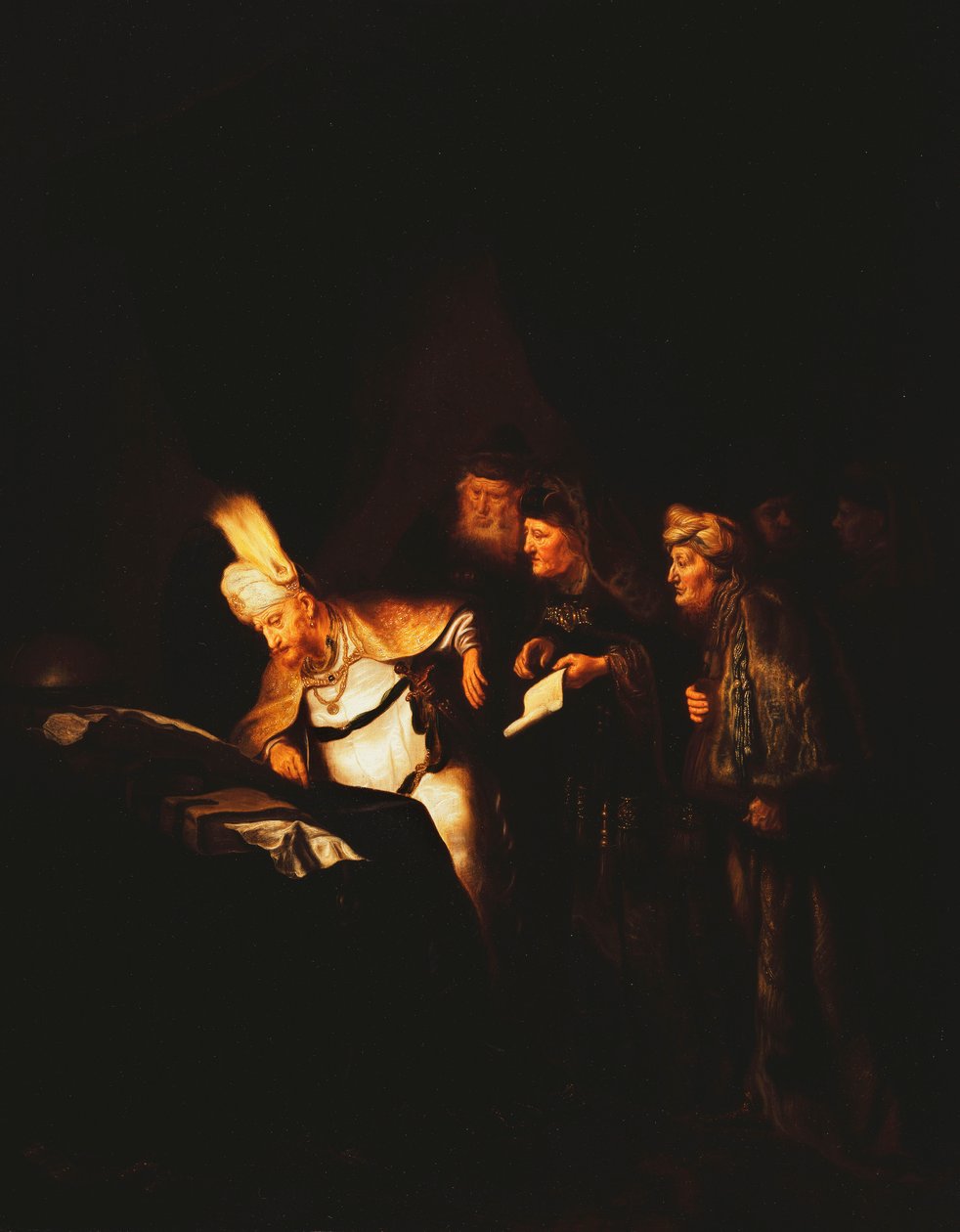 Pontius Pilate拒绝更改刻在基督十字架上的铭文，1641年 作者 所罗门康宁克