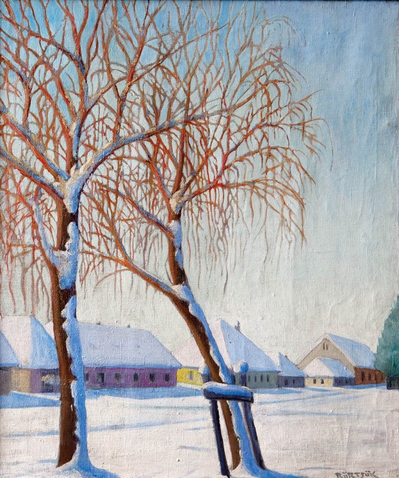 Teli napfenybennEnglish：Winter Sunshinen 作者 萨穆·波佐克（Samu Bortsok）
