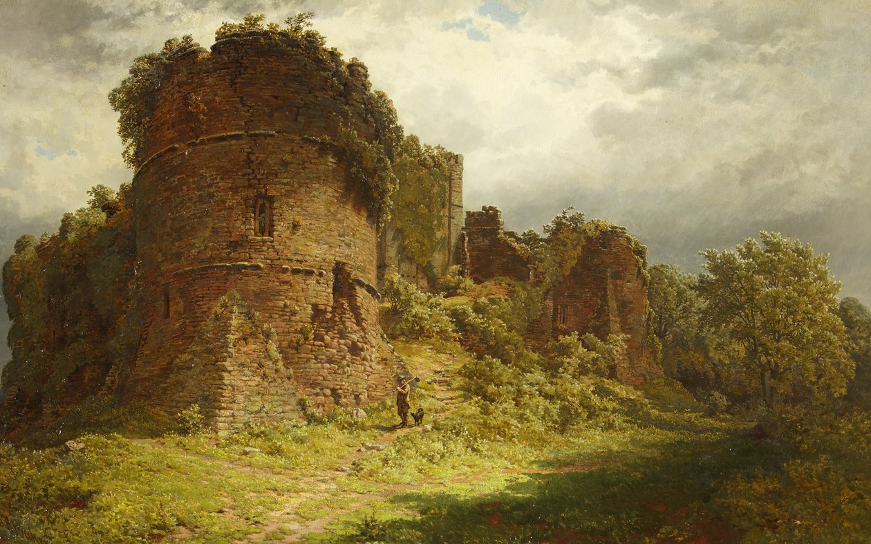 古德里奇城堡，1875-82 作者 塞缪尔·贝克（Samuel Baker）