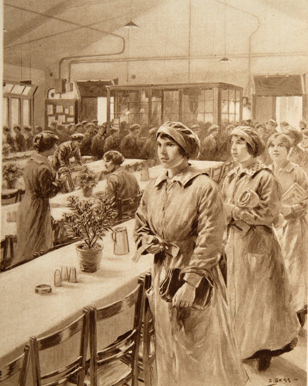女性弹药工人，1914-19 作者 塞缪尔·贝格