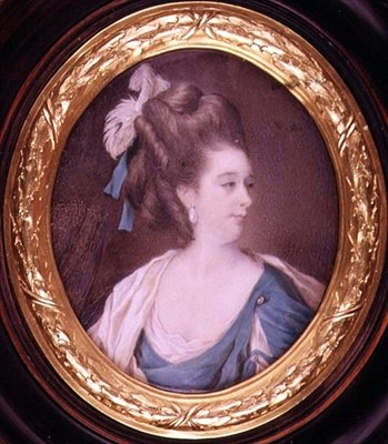 约瑟夫人，1776年的女演员，（缩影） 作者 塞缪尔密码