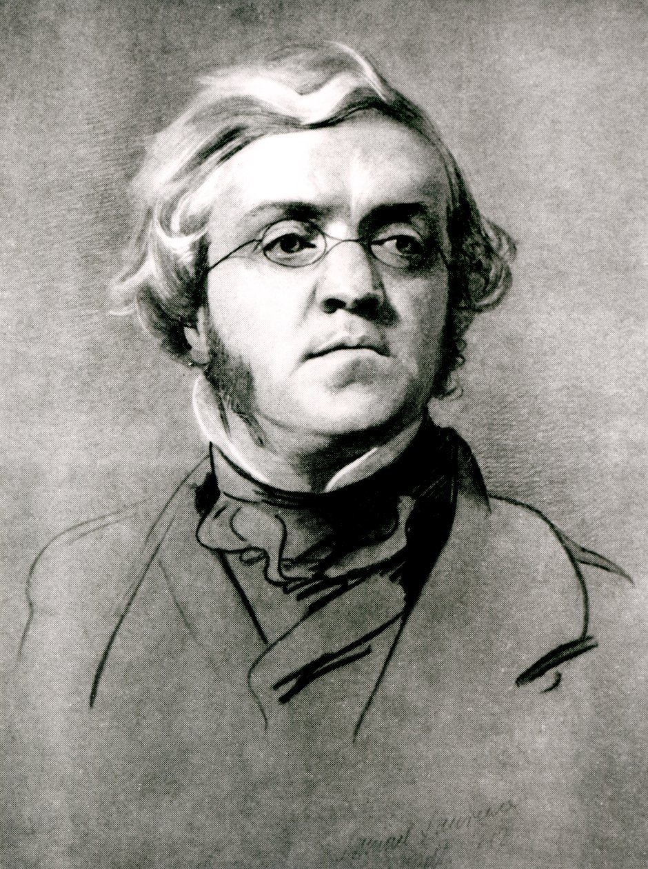 William Makepeace Thackeray（1811-63） 作者 塞缪尔·劳伦斯（Samuel Laurence）