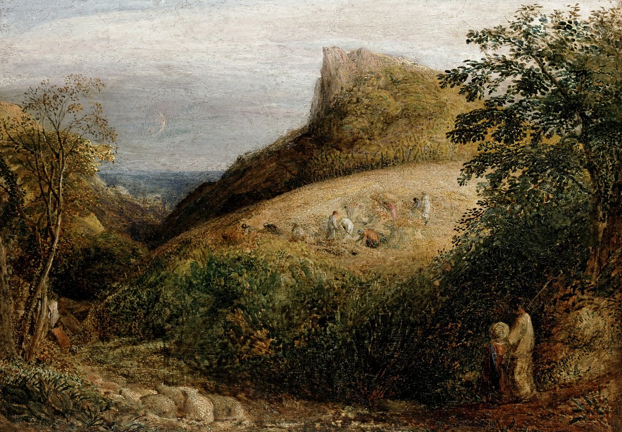 19世纪的田园风光 作者 塞缪尔·帕尔默（Samuel Palmer）