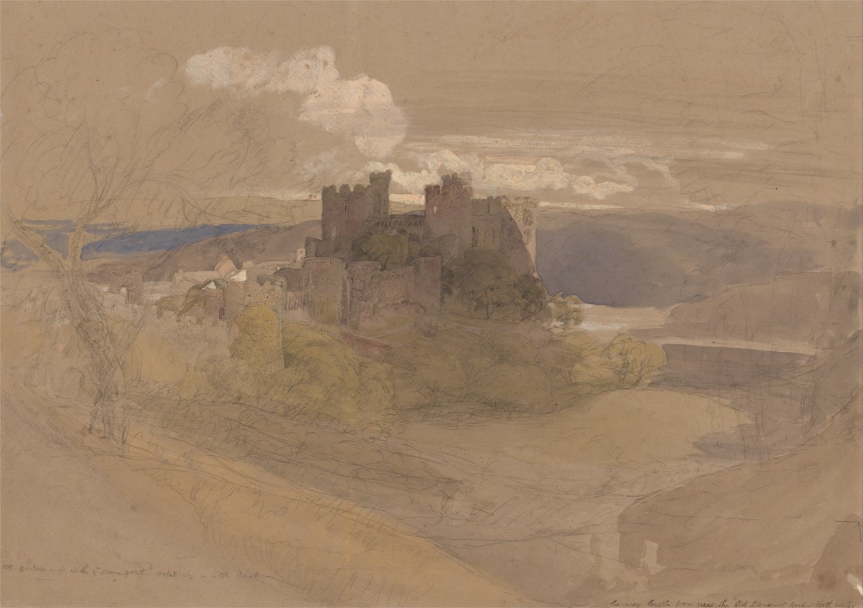 康威城堡 作者 塞缪尔·帕尔默（Samuel Palmer）