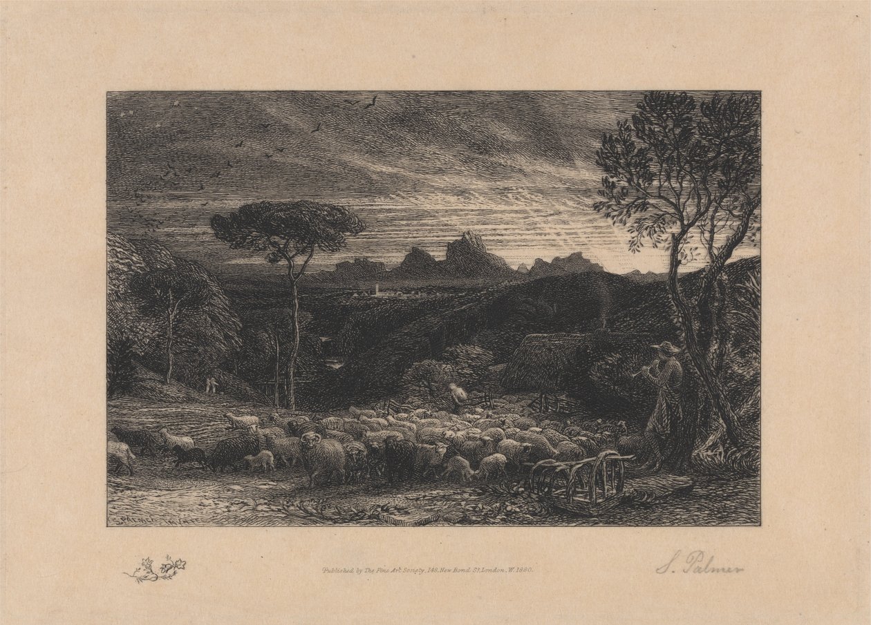 打开折叠 作者 塞缪尔·帕尔默（Samuel Palmer）