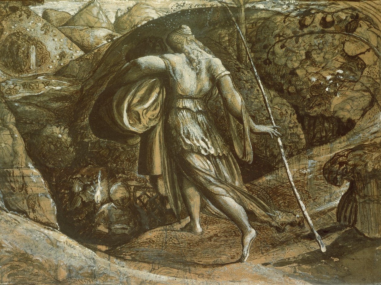 露丝从收集中回来 作者 塞缪尔·帕尔默（Samuel Palmer）