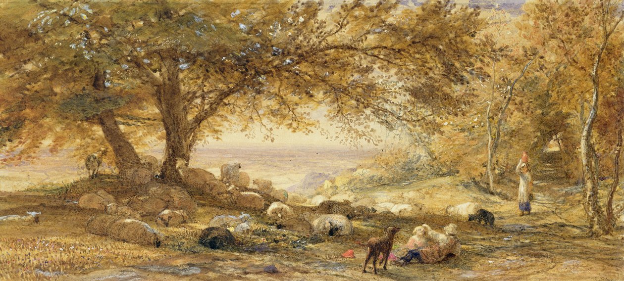 阴暗安静 作者 塞缪尔·帕尔默（Samuel Palmer）