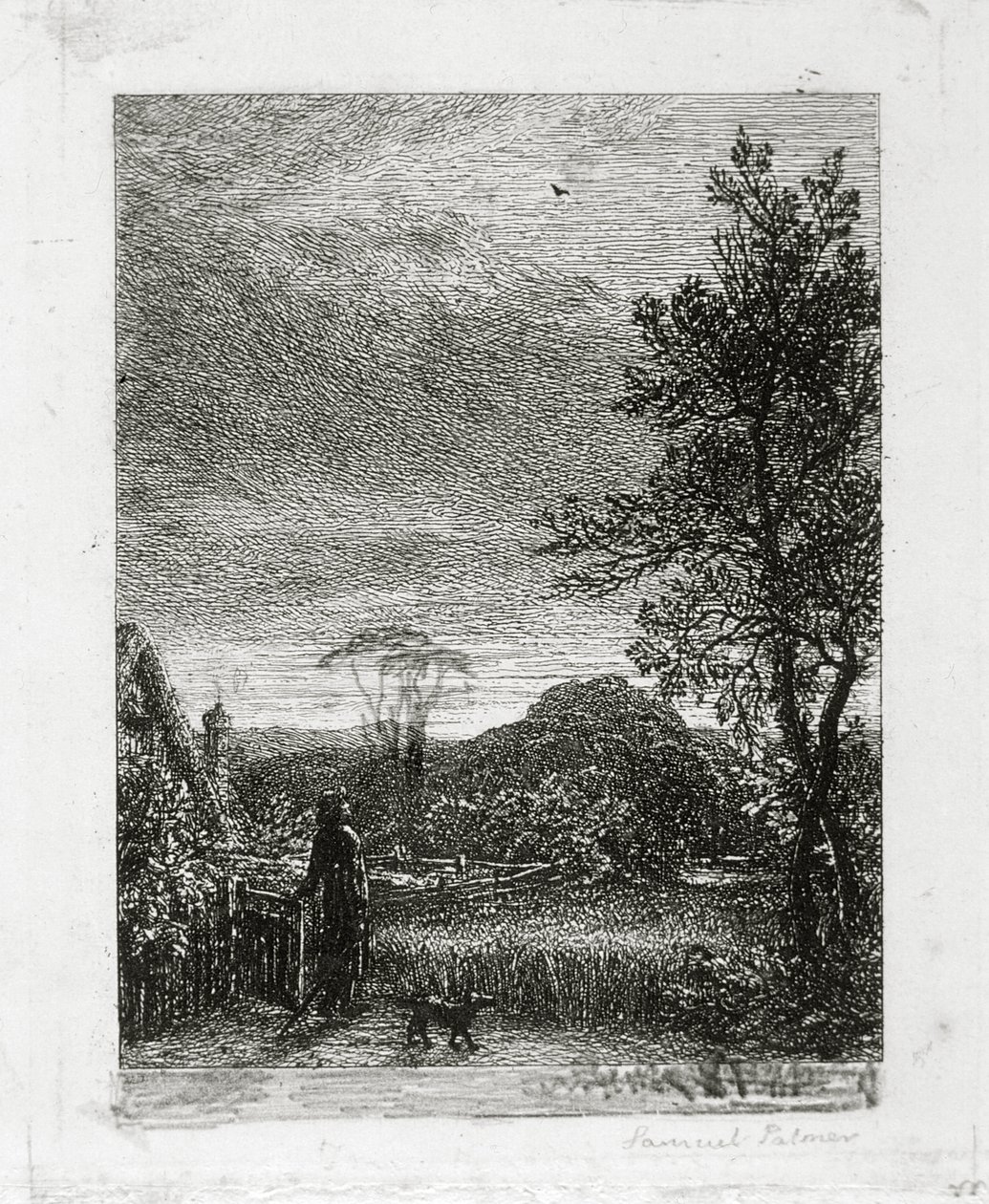 云雀 作者 塞缪尔·帕尔默（Samuel Palmer）