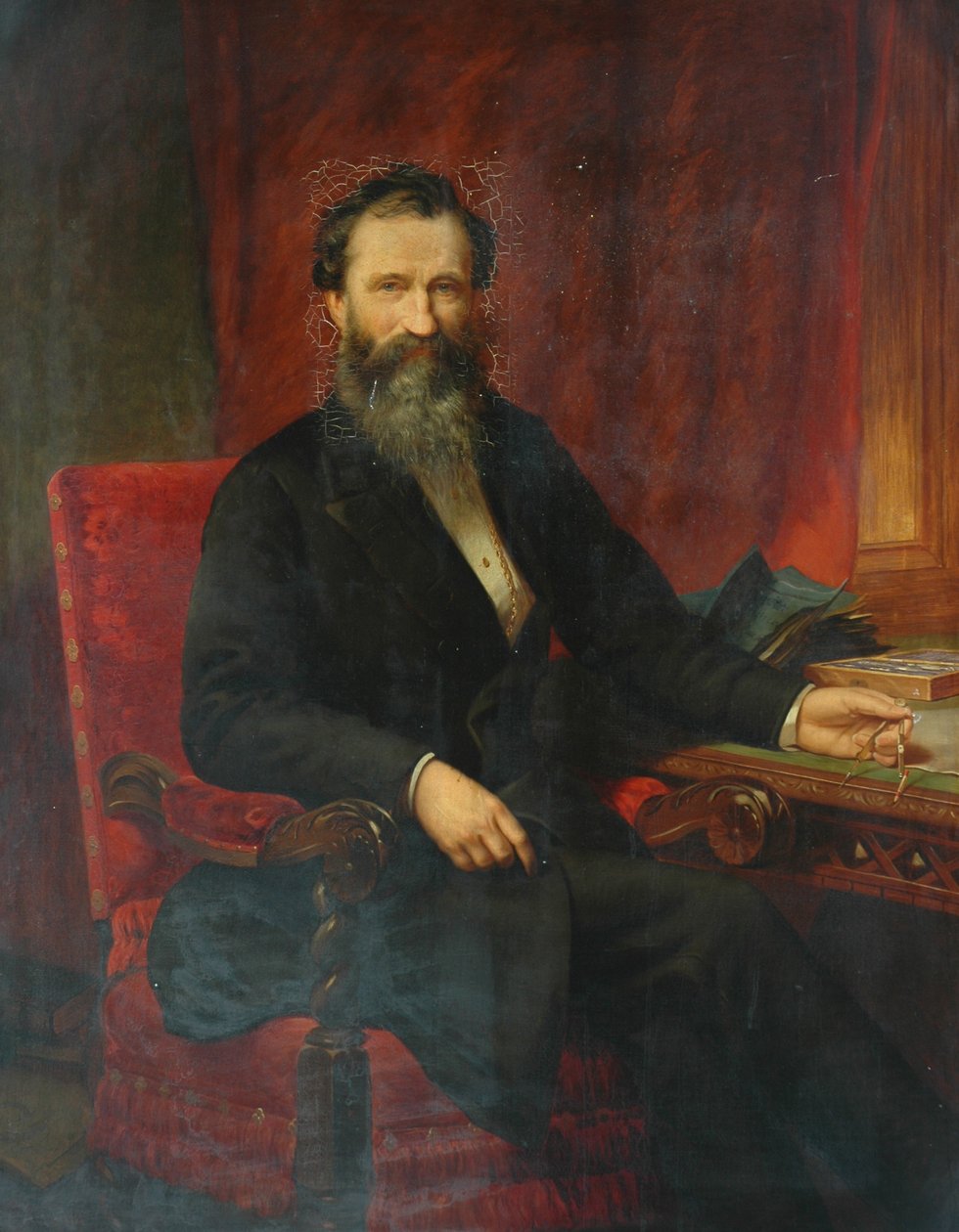 艾萨克霍尔顿爵士，1868年 作者 塞缪尔·西德利