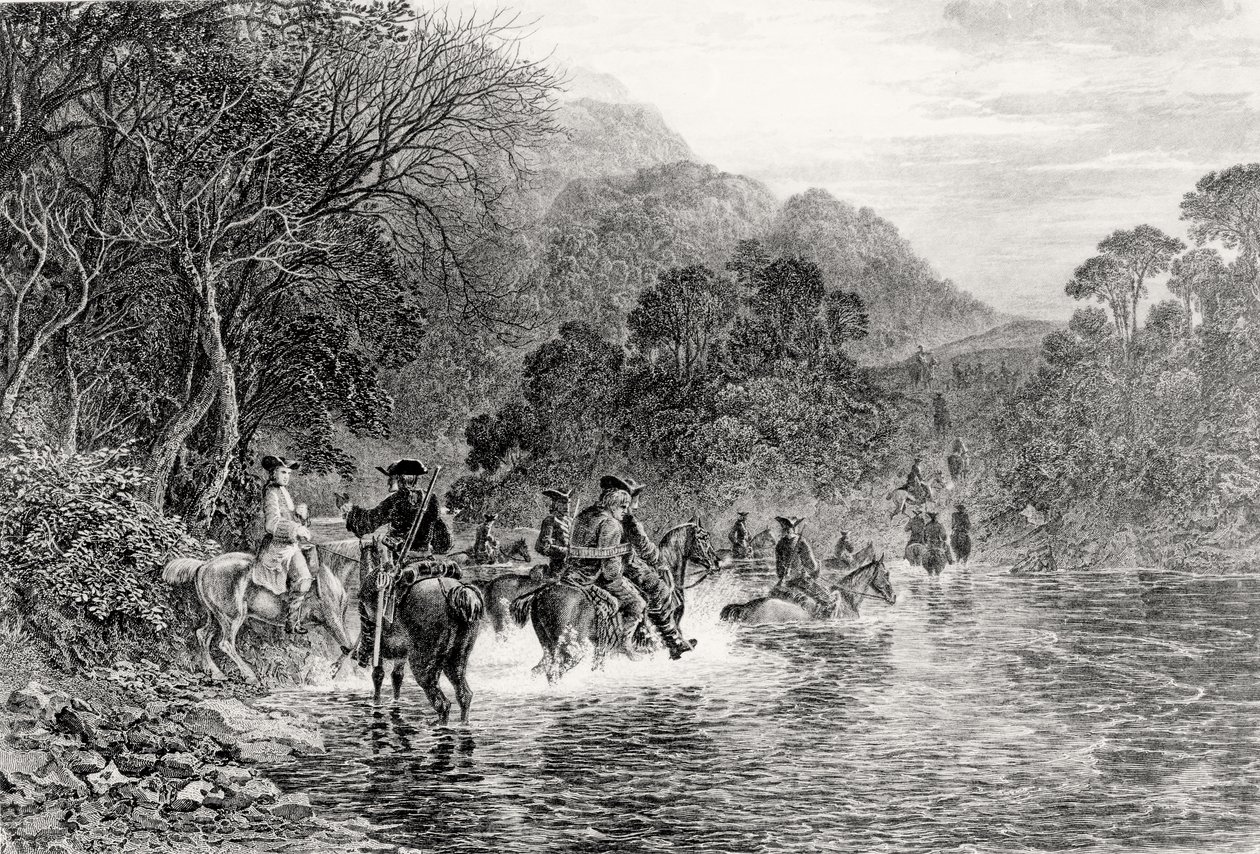 福特的Rob Roy，由William Forrest雕刻 作者 塞缪尔·鲍