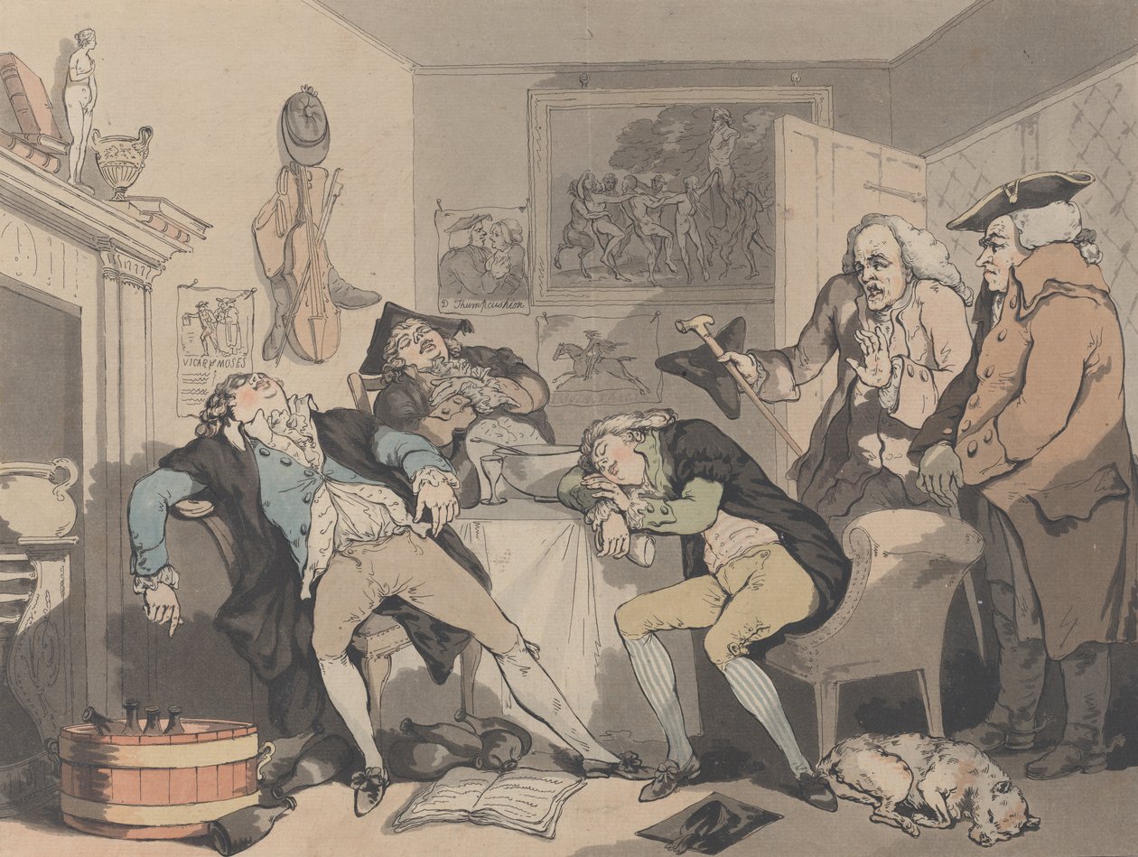 O Tempora, O Mores！, 1799. 作者 塞缪尔·阿尔肯