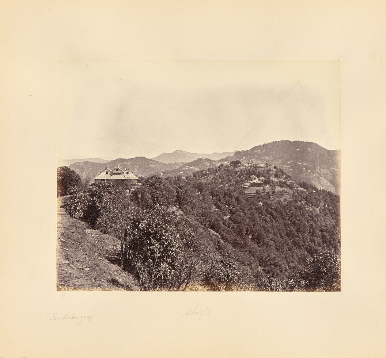 Simla; From Boileaugange 作者 塞缪尔·伯恩