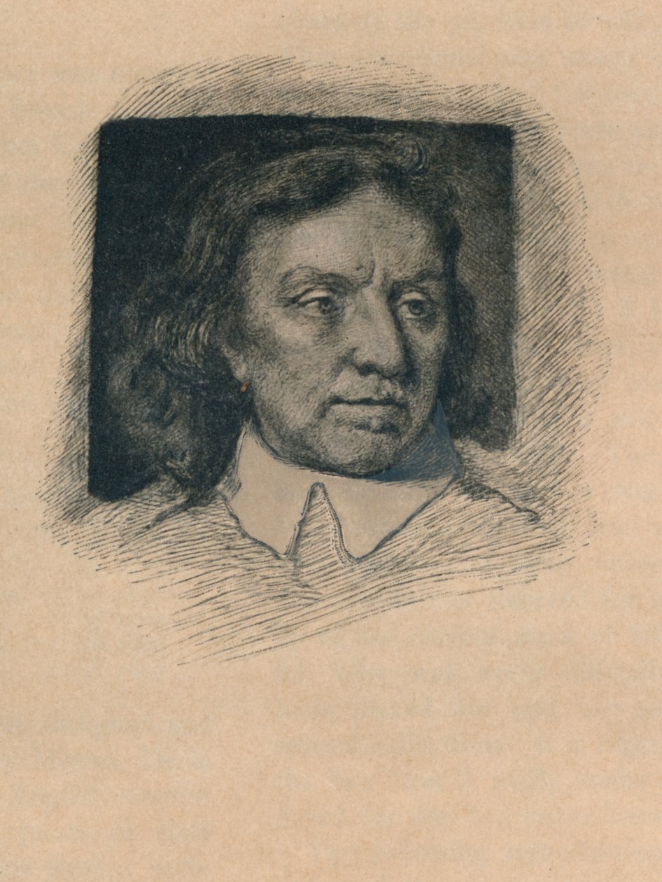 奥利弗·克伦威尔（Oliver Cromwell），1599年-1658年。英国军事领导人和政治家，1901年。 作者 塞缪尔·库珀