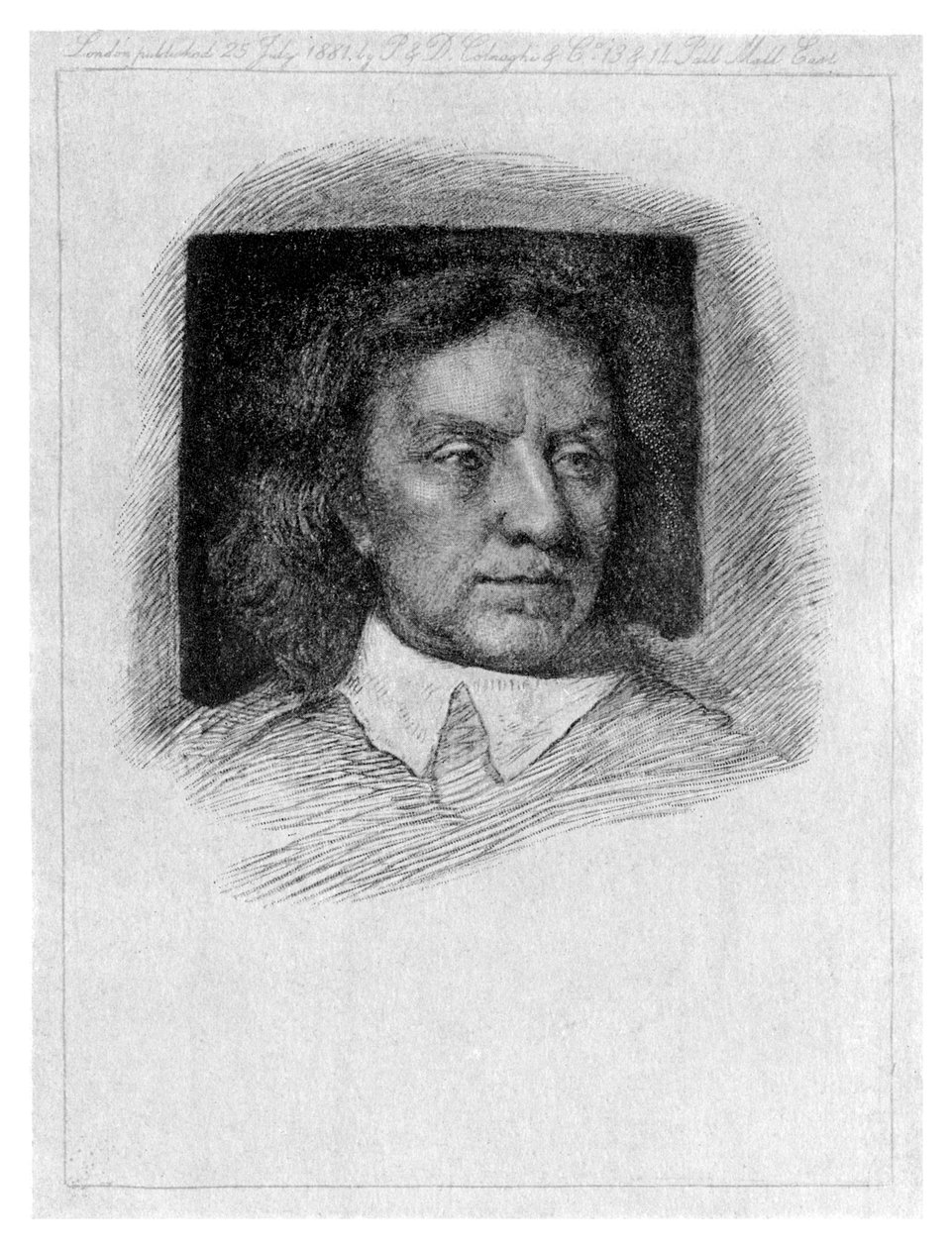奥利弗·克伦威尔（Oliver Cromwell）1599-1658，英格兰保护王，1899年。 作者 塞缪尔·库珀
