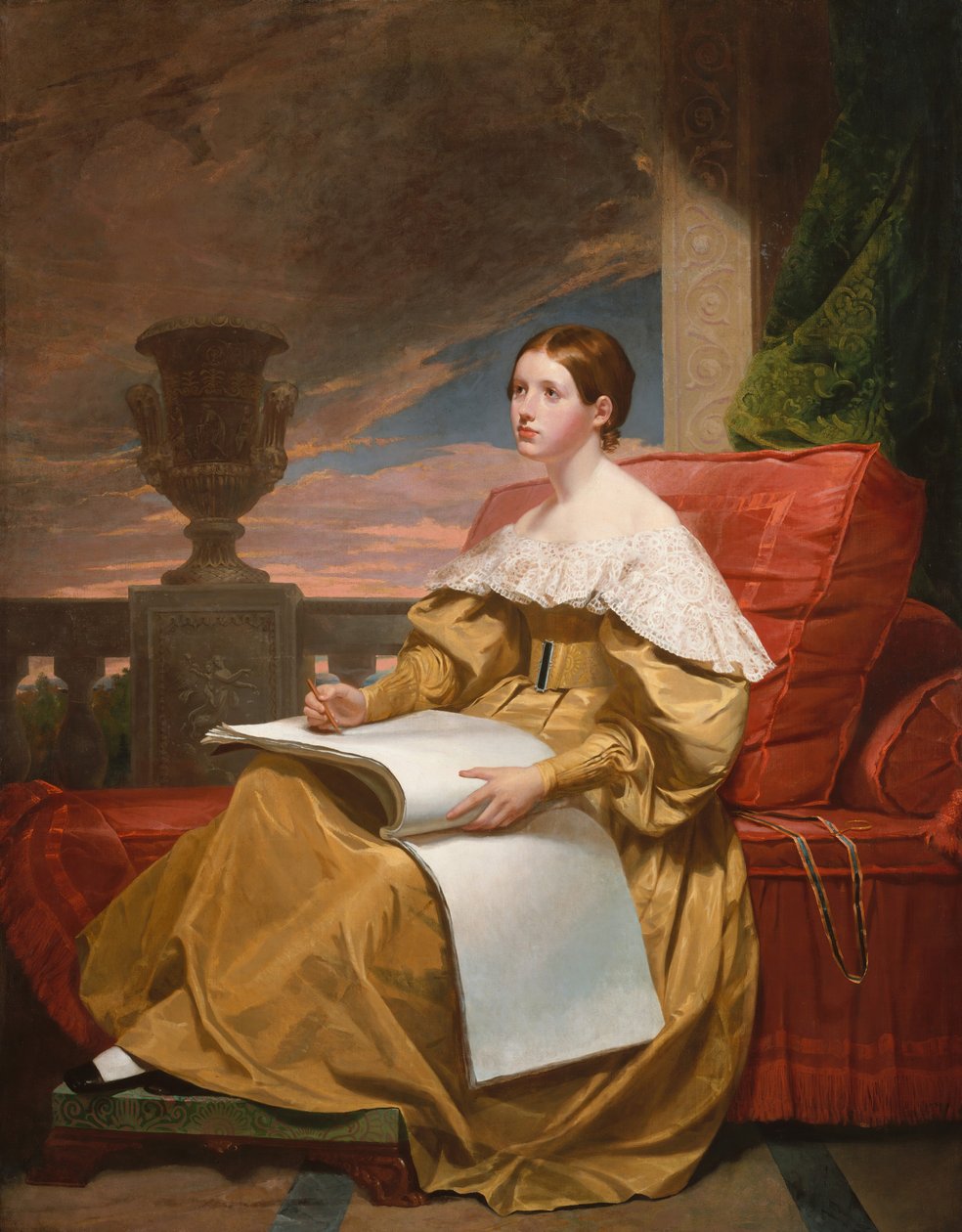 苏珊·沃克·莫尔斯（The Susan Walker） 1836-37。 作者 塞缪尔·芬利·布雷斯·莫尔斯