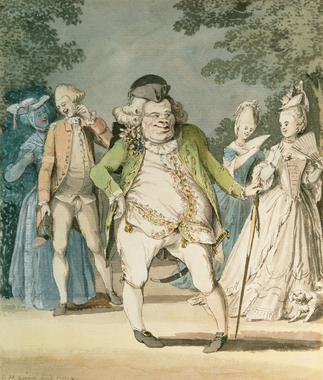 通心粉，1774年 作者 塞缪尔（Samuel Hieronymous）格林