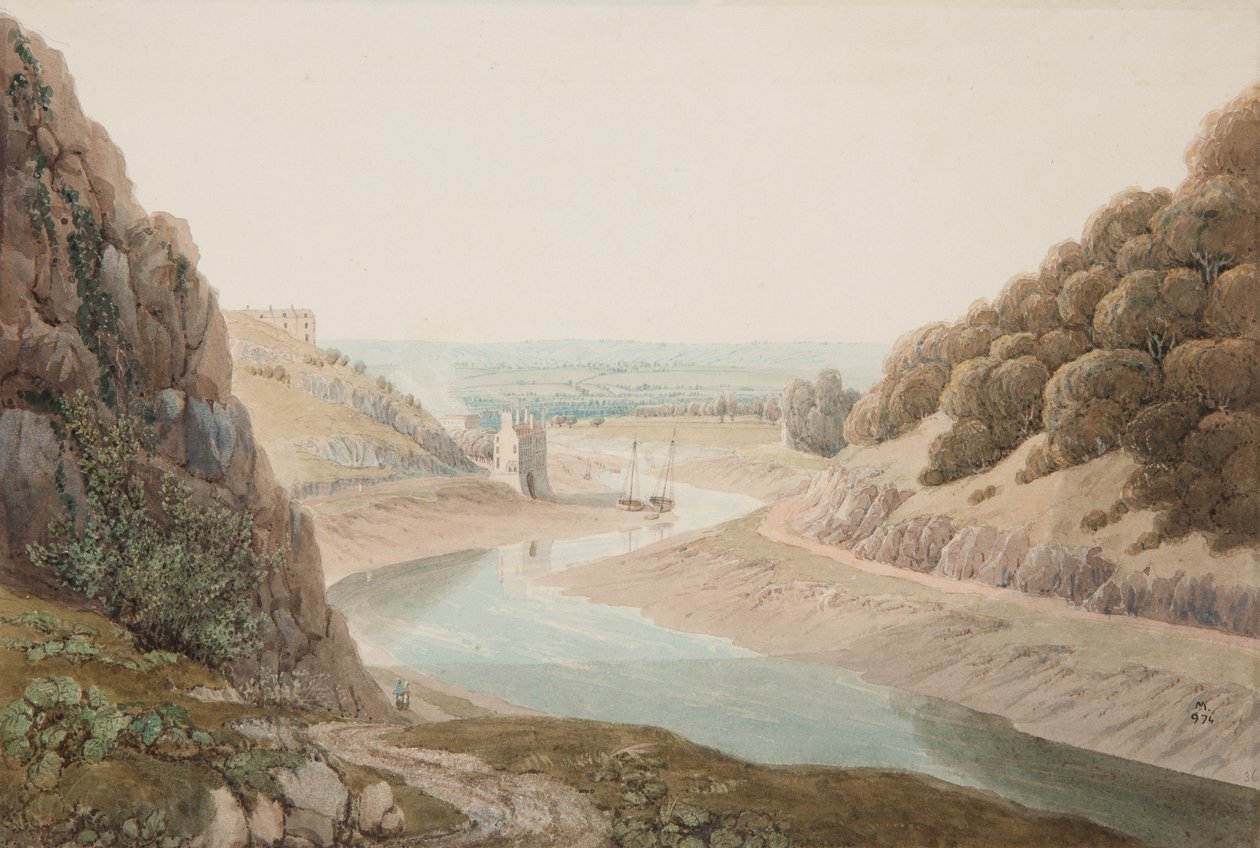 The Avon and Old Hotwell House from St. Vincent