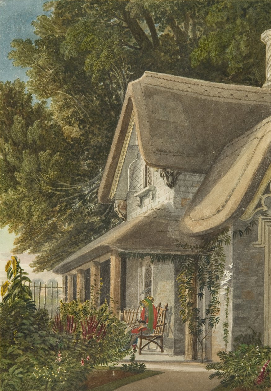Broomwell House 旅馆，c。 1824 作者 塞缪尔·杰克逊